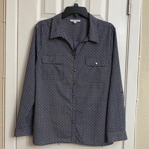 Long Sleeve Button Up Woman’s Blouse